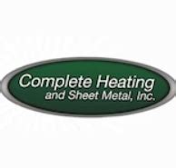 complete heating and sheet metal inc|COMPLETE HEATING & SHEET METAL .